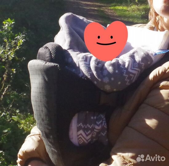 Рюкзак-кенгуру переноска для ребёнка 3,5-9 кг