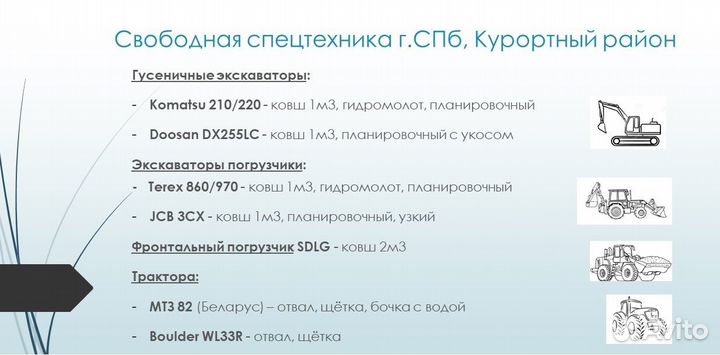 Аренда экскаватора погрузчика JCB, услуги трактора