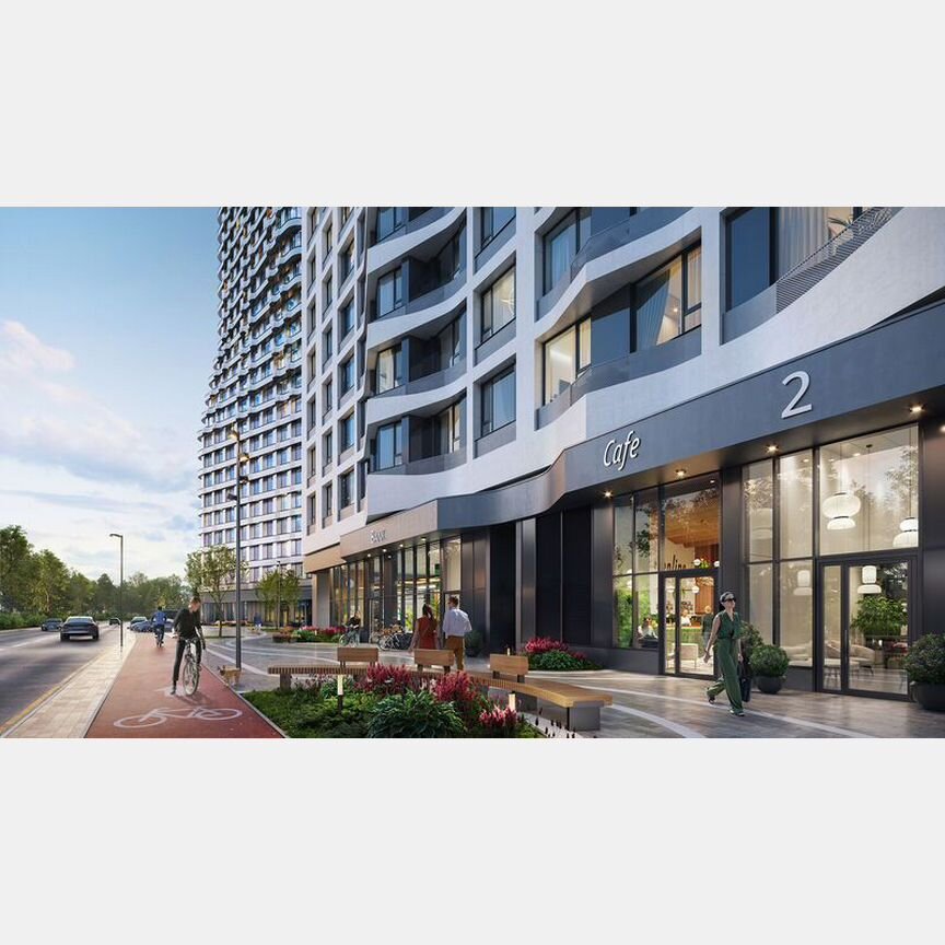 2-к. квартира, 64,7 м², 8/25 эт.