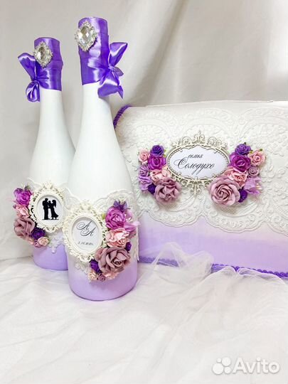 Свадебные бокалы, свечи Семейный очаг, казна / сун