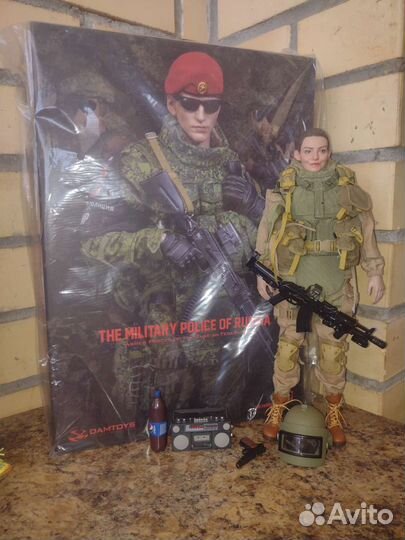 Кукла военная полиция России 30см 1/6
