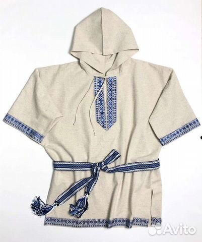 Рубаха с капюшоном