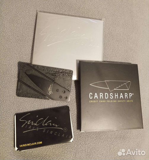 Нож кредитка трансформер CardSharp карманный