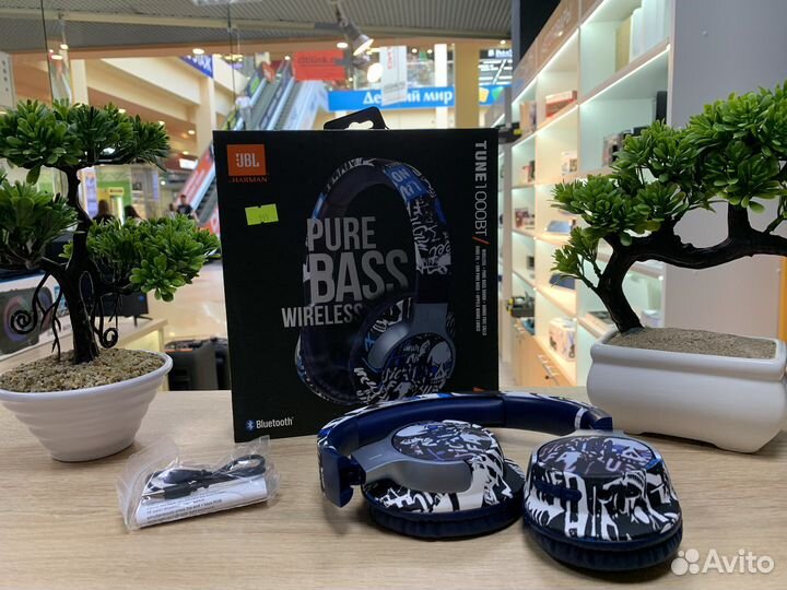 Наушники беспроводные 1000 BT (новые, гарантия)