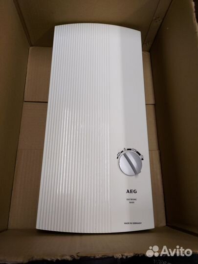 Водонагреватель проточный AEG ddle basis 18 24 27
