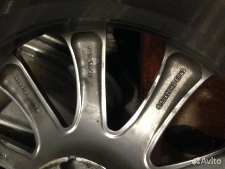 Диски Mercedes R20 оригинал б/у