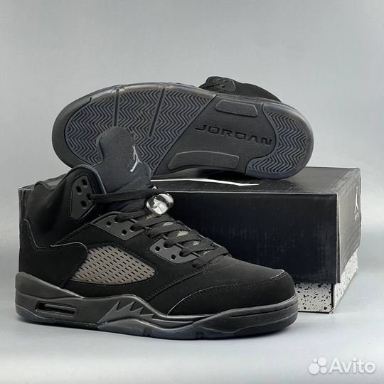 Кроссовки Nike Air Jordan 5 Black Cat