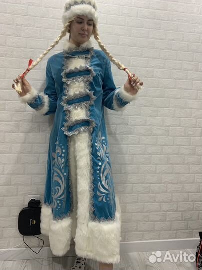 Костюм снегурочки взрослый