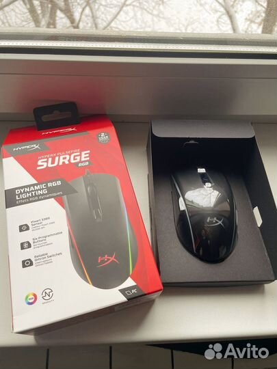 Компьютерная мышь hyperx pulsefire surge rgb