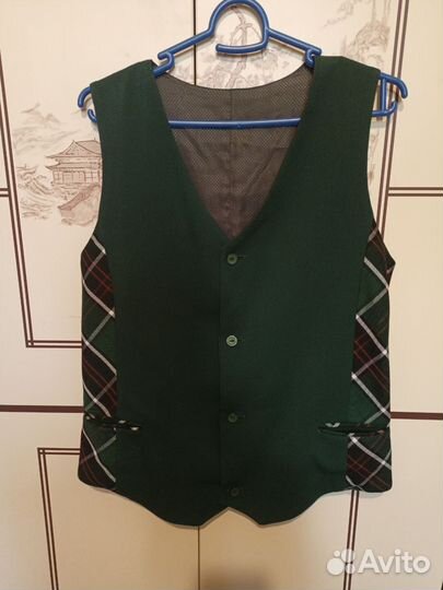 Жилетка для мальчика рост 176