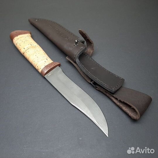 Нож охотничий таганай зоз златоуст stonewash сатин