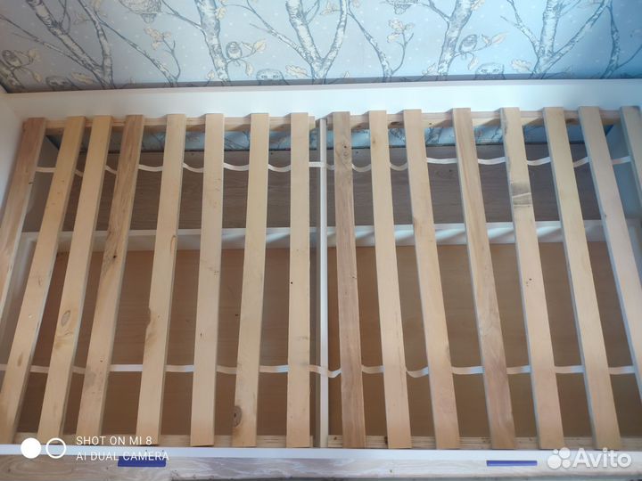 Детская кровать от 3 лет с матрасом бу