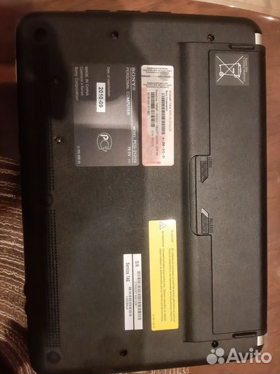 Нетбук sony vaio