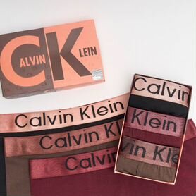 Трусы мужские боксеры calvin klein, 3 шт. набор