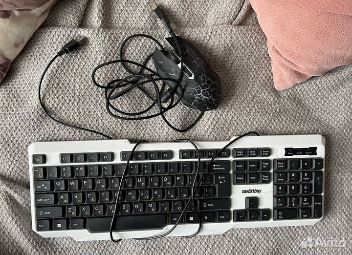 Новая игровая клавиатура и мышь