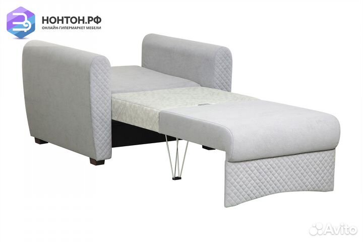 Кресло пантограф Эдвин светло-серое