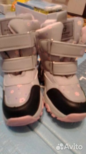 Детская зимняя обувь новая