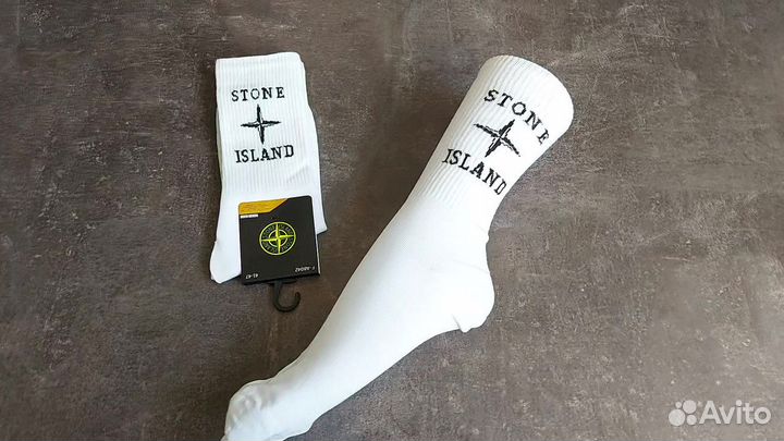 Носки Stone Island белые