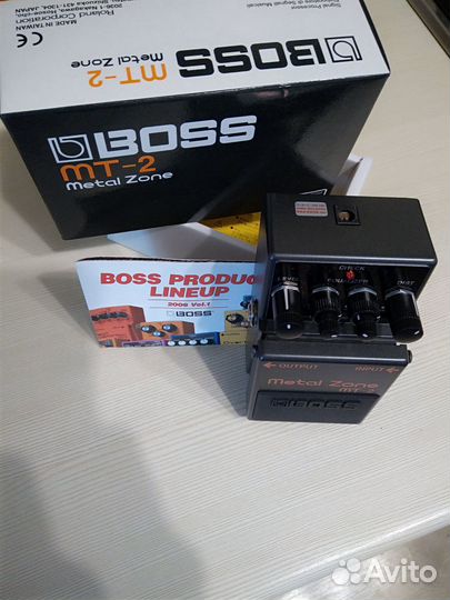 Педаль гитарная.boss MT-2 Metal Zone