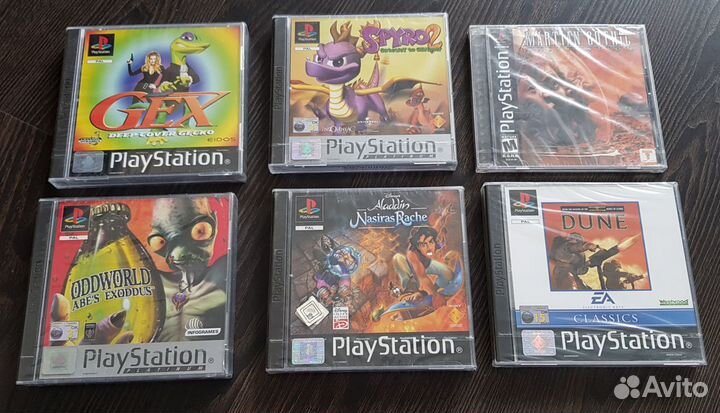Оригинальные новые игры на Ps1