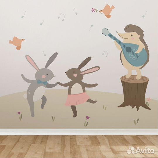 Роспись стен, граффити, картины на заказ