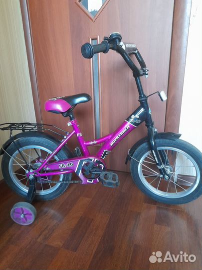 Велосипед для девочки от 3 лет
