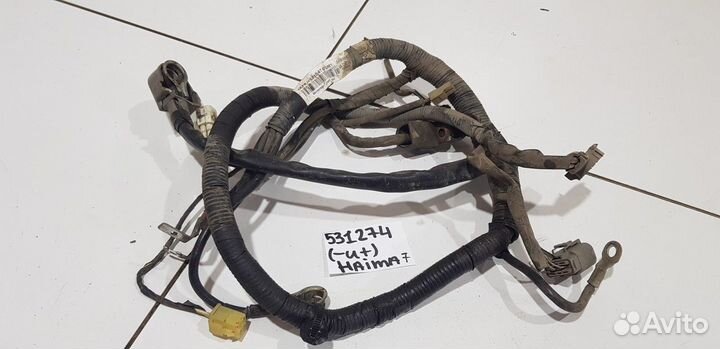 Клемма аккумулятора минус и плюс (Haima 7)