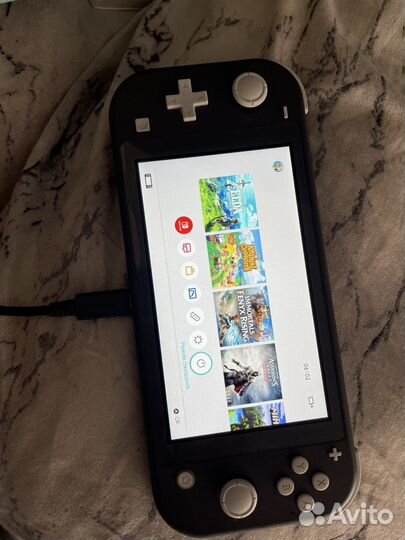 Nintendo switch lite с играми