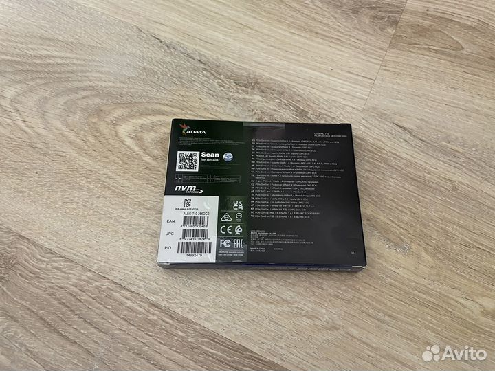 Ssd m2 nvme 256gb Adata