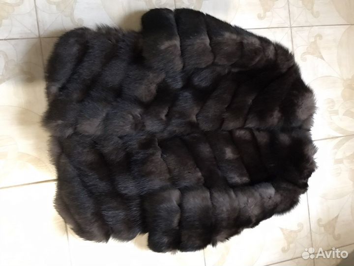 Шуба из песца