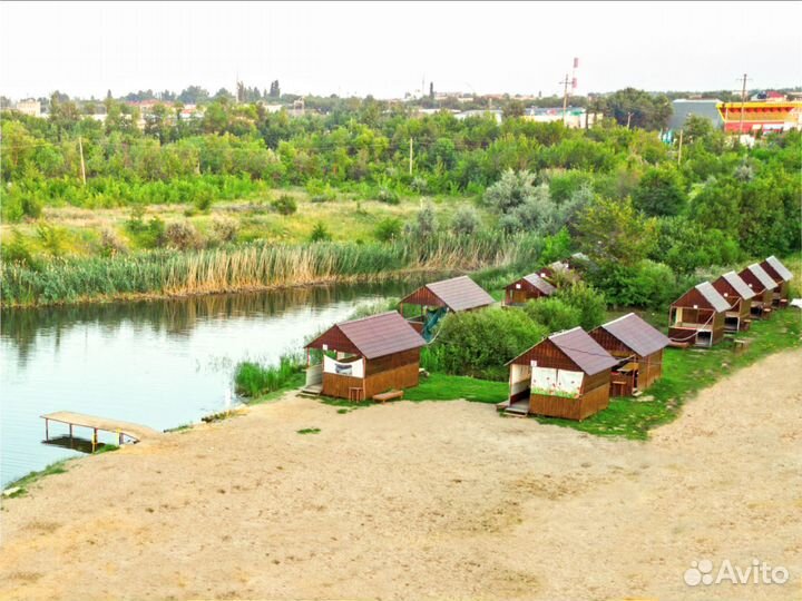 Бани, Беседки, Пляж, Отдых Турбаза Пруд Серебряный