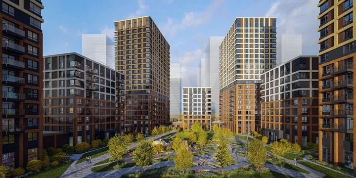 1-к. квартира, 42,1 м², 4/21 эт.