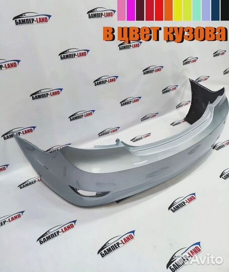 Бампер задний Hyundai Solaris 11-14 новый любой цв