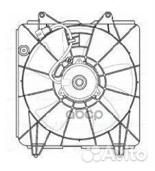 Э/вентилятор кондиц. для а/м Honda Civic 4D (06)