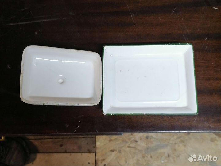 Масленка фарфор