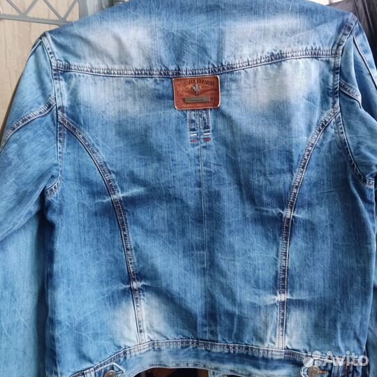 Куртки джинсовая и кожаная мужская 54 56