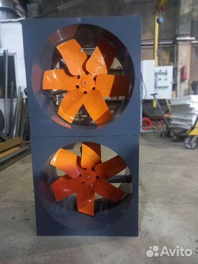 Сушильные камеры древесины-осевые вентиляторы во 5