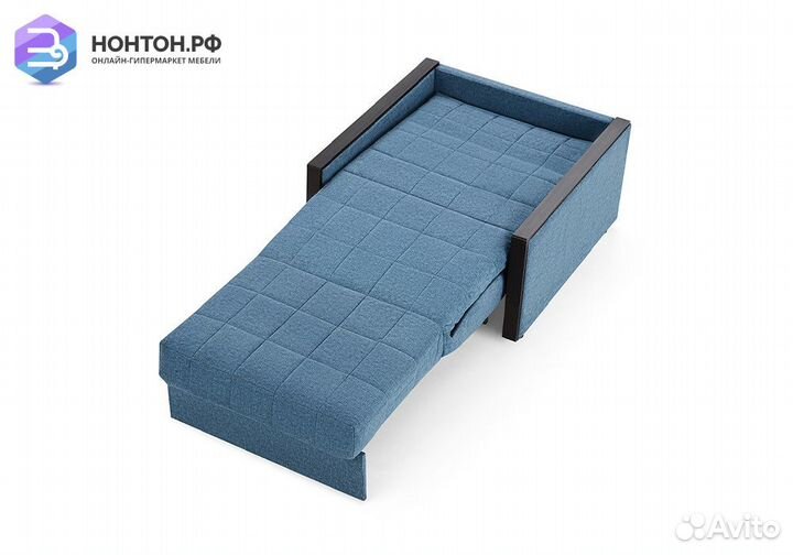 Кресло аккордеон Милена синее