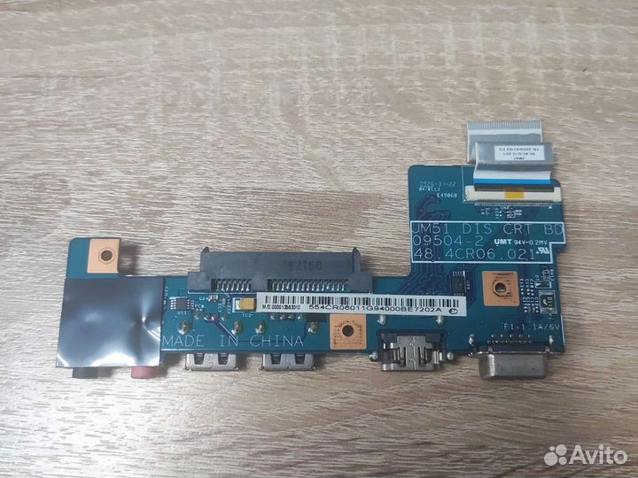 Плата usв, нdмi, vgа, jаск для Асer 5810Т