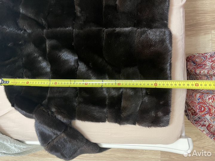 Шуба норковая 42 44 поперечка