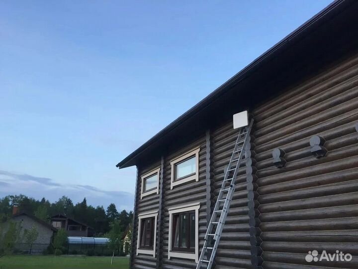 Подключение интернета в частный дом безлимит