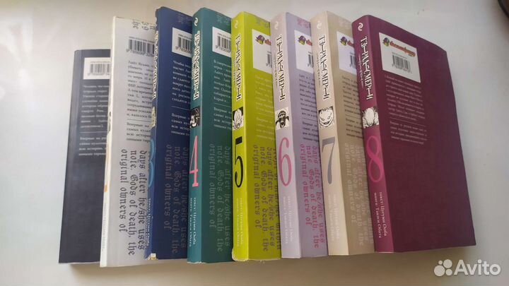 Манга Тетрадь Смерти 1-6 том