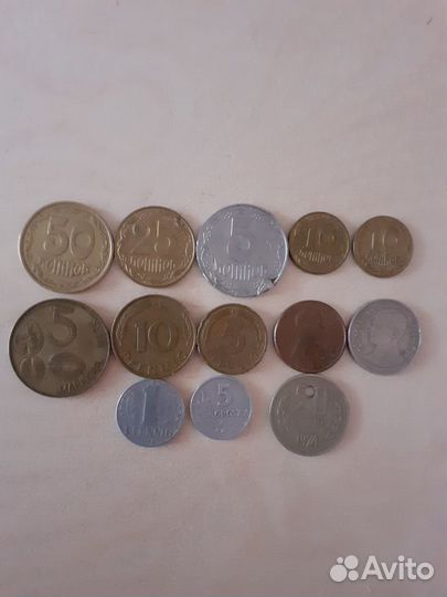 Монеты разных стран