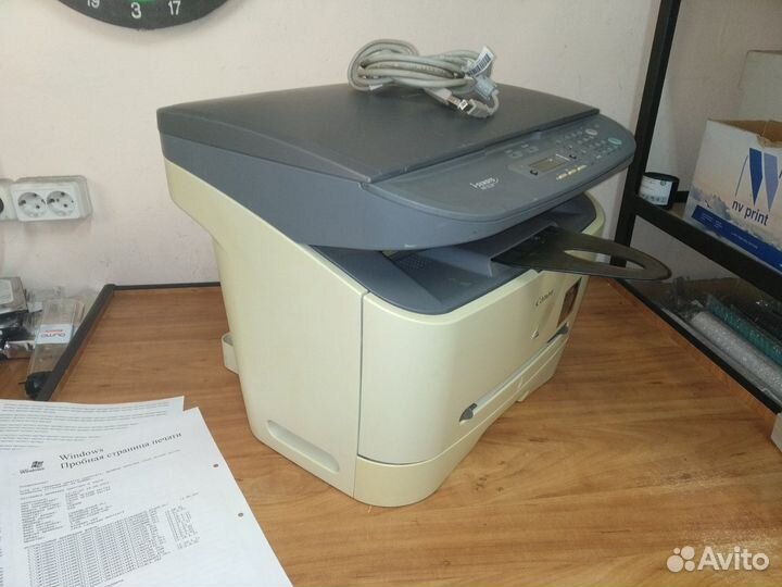 Лазерное мфу Canon MF3228 заправлен хор. сост