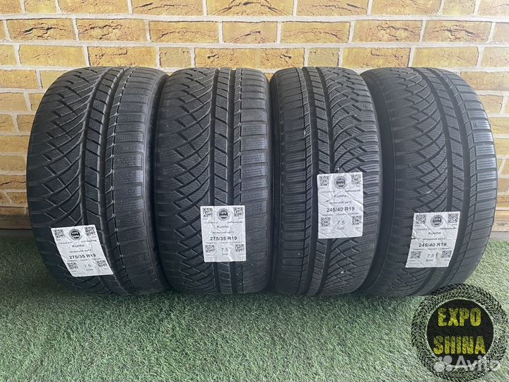 Kumho WinterCraft WP72 275/35 R19 и 245/40 R19 100V