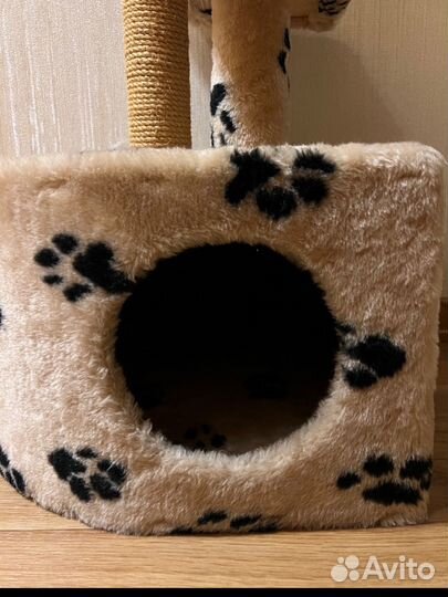 Домик для кошки с когтеточкой