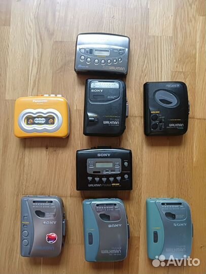 Sony walkman кассетные плеера