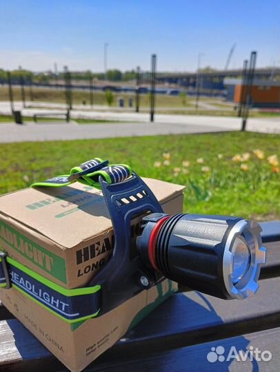 Мощный налобный фонарь