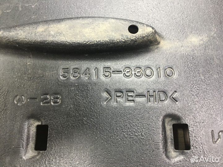 Защита днища задняя Toyota Camry 50