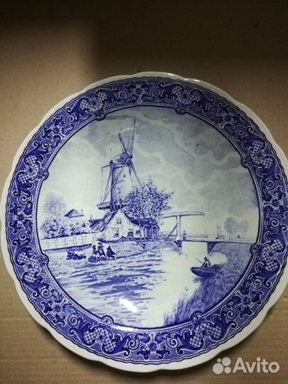 Коллекционные настенные тарелки Delft